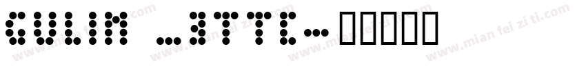 Gulim _3ttc字体转换